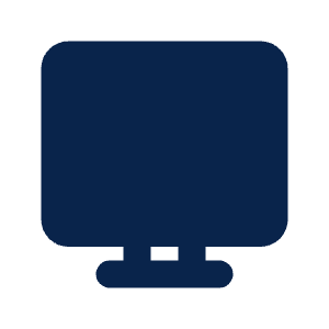 Computer Fill Icon from Mingcute Fill Set