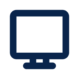 Computer Line Icon from Mingcute Line Set