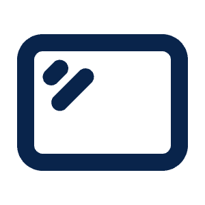 Display Line Icon from Mingcute Line Set