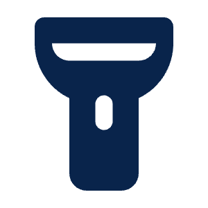 Flashlight Fill Icon from Mingcute Fill Set