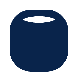 Homepod Fill Icon from Mingcute Fill Set
