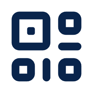 Qrcode 2 Line Icon from Mingcute Line Set