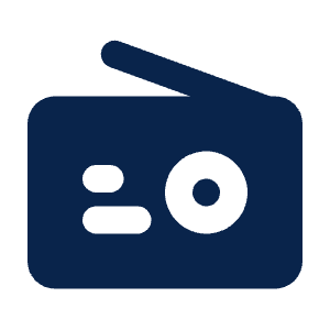Radio Fill Icon from Mingcute Fill Set