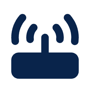 Router Modem Fill Icon from Mingcute Fill Set