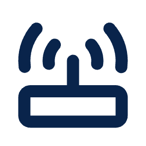 Router Modem Line Icon from Mingcute Line Set