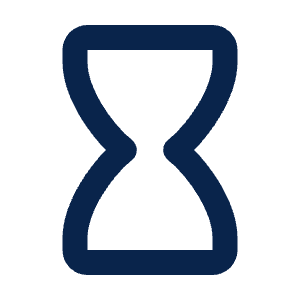 Sandglass 2 Line Icon from Mingcute Line Set