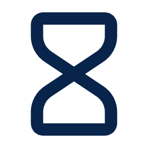 Sandglass Line Icon from Mingcute Line Set