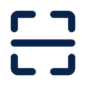 Scan Line Icon from Mingcute Line Set