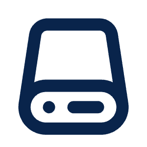 Server 2 Line Icon from Mingcute Line Set