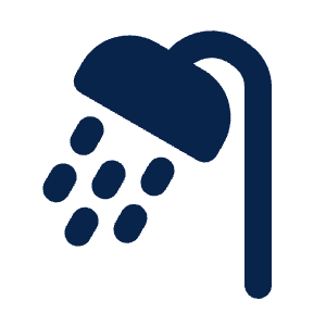 Shower Fill Icon from Mingcute Fill Set