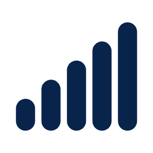 Signal Fill Icon from Mingcute Fill Set