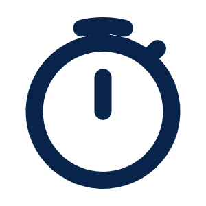 Stopwatch Line Icon from Mingcute Line Set
