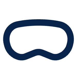 Vison Pro Line Icon from Mingcute Line Set