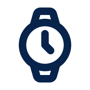 Watch 2 Line Icon from Mingcute Line Set