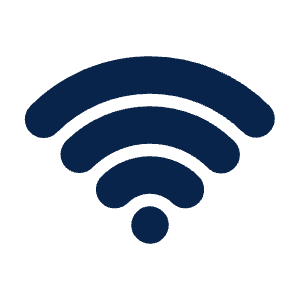 Wifi Fill Icon from Mingcute Fill Set