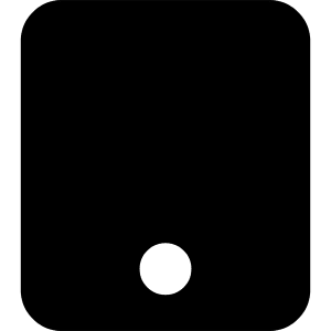 Tablet Icon from Block – Free Set