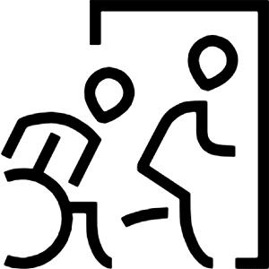 Accessible Exit 2 Icon from Guidance – Free Set