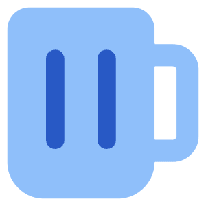 Beer Mug Icon from Core Flat Set