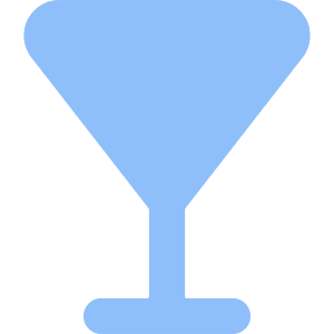 Cocktail Glass Icon from Core Flat Set
