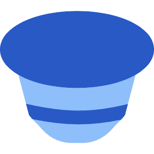 Coffee Capsule Icon from Core Flat Set