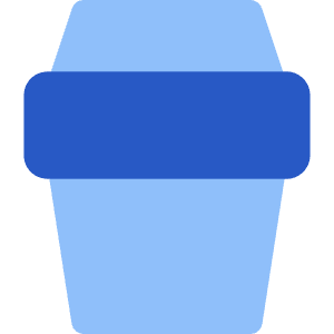 Coffee Takeaway Cup Icon from Core Flat Set