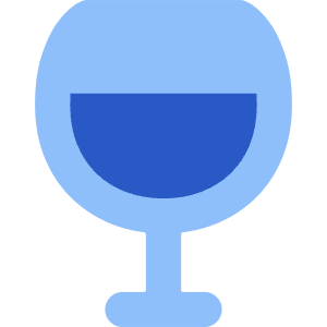 Wine Icon from Core Flat Set
