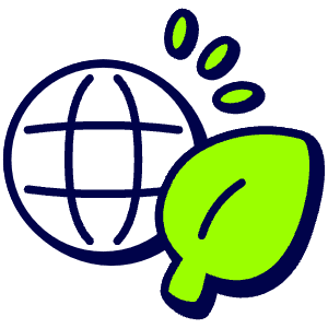 World Nature Icon from Stickies Duo - Free Set