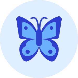 Butterfly Icon from Kameleon Duo - Free Set