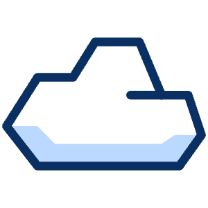 Cloud Icon from Cyber Duotone - Free Set