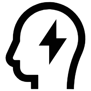 Electric Thought Icon from Atlas Line Set