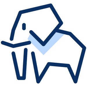 Elephant Icon from Cyber Duotone - Free Set