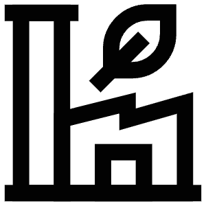 Green Factory Icon from Atlas Line Set