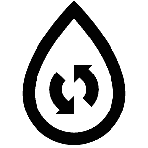 Recycle Water Icon from Atlas Line Set
