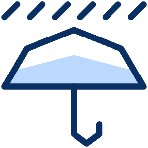 Umbrella Rain Icon from Cyber Duotone - Free Set