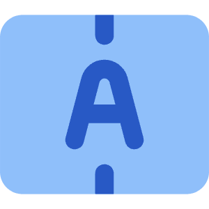 Auto Fit Row Height Icon from Core Flat Set