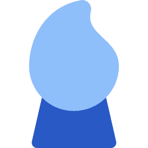 Brush Tip Vertical Icon from Core Flat Set