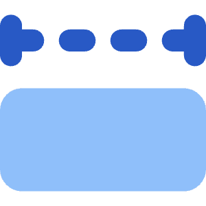 Column Width Icon from Core Flat Set