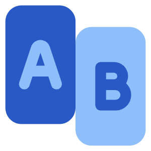 Compare Ab Icon from Core Flat Set