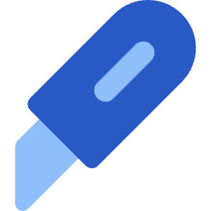 Cutter Icon from Core Flat Set