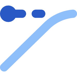 Ease Out Icon from Core Flat Set