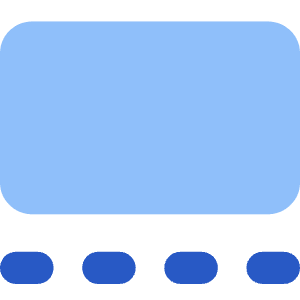 Gallery View Icon from Core Flat Set