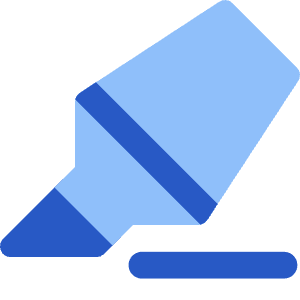 Highlighter Icon from Core Flat Set