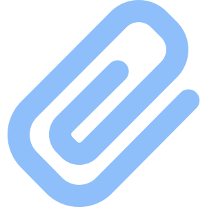 Paperclip 1 Icon from Core Flat Set