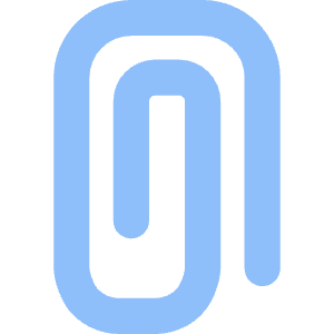 Paperclip 2 Icon from Core Flat Set