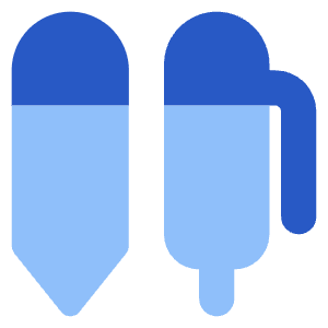 Pen 3 Icon from Core Flat Set