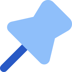 Pin 1 Icon from Core Flat Set