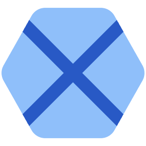 Polygon Frame Icon from Core Flat Set