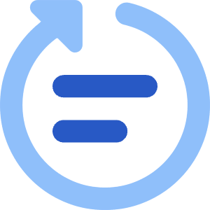 Rewrite Rephrase 2 Icon from Core Flat Set