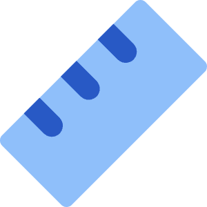 Ruler Icon from Core Flat Set