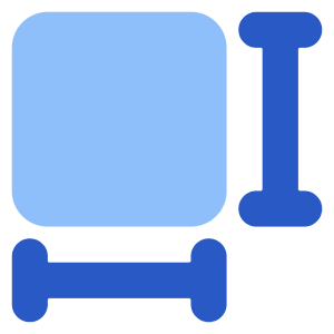 Sizing Icon from Core Flat Set
